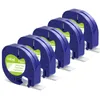 Phomemo 5 Packungen 12mm Papier-Etikettenband, kompatibel Produktbild-Vorschau 1
