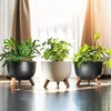 Obal na květináč ROMA plastový antracitový d40x25cm Náhled obrázku produktu 23