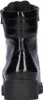 The back view of a black patent leather boot with a thick sole. Anteprima dell’immagine prodotto