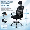 Krzesło biurowe KRIS, fotel obrotowy ergonomiczne, oparcie Podgląd zdjęcia produktu 2