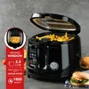Fritteuse mit Geruchsfilter DOMO DO461FR 2,5 Liter schwarz Produktbild-Vorschau 6