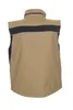 Planam Plaline Winterweste sand/schwarz 4XL Produktbild-Vorschau 3