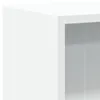 vidaXL Bibliothèque blanche 60x24x76 cm Bois composite Voir les images du produit 7