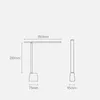 AIORBER LED Schreibtischlampe faltbar, USB-C Akku, Touch Produktbild-Vorschau 7