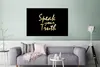 MuchoWow® Poster Zitat - Selbstbewusst - Gold 120x80 cm - Produktbild-Vorschau 5