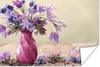 MuchoWow® Poster Frühling - Flieder - Stilleben 60x40 cm - Produktbild-Vorschau 1