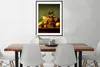 MuchoWow® Gerahmtes Poster Rustikal - Korb - Obst - Produktbild-Vorschau 3
