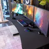 Arozzi Arena Groß Gaming-Schreibtisch - 160 x 82 x 71-81 cm Produktbild-Vorschau 7