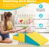 Schodisko a šmýkačka COSTWAY pre batoľatá, mäkká hracia Náhľad obrázku produktu 4