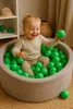 H&F Heimtextilien | 100 palline per piscina 6 cm - Verde | Anteprima dell’immagine prodotto 4