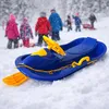 Aga Kinder Schlitten DS491 Blau, hochwertige Produktbild-Vorschau 2