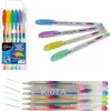 farbige Glitzer-Gel-Stifte 6 Stück Produktbild-Vorschau 3