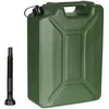 A green plastic fuel canister with a black spout, shown against a white background. Produktbild-Vorschau
