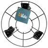 Vilde | Podložka pod květináč kovová černá 25 cm - Náhled obrázku produktu 8
