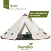 Wigwam Tipi Indianerzelt SKANDIKA Tipii 12 personen teepee Produktbild-Vorschau 2