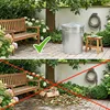 Zink Abfalleimer mit Deckel - 55 Liter - Metall Garten Produktbild-Vorschau 4