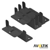 4er Set Alu Z-Winkel Befestigungswinkel schwarz PV Produktbild-Vorschau 3
