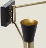 Wandleuchte Ausrichtbar Metall 2 Strahler Jigger  Schwarz Produktbild-Vorschau 3
