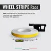 Wheel Stripes pour jantes Moto Race jaune 7 mm x 7 mt avec Voir les images du produit 2