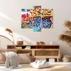 Bild auf Leinwand - Leinwandbild - Graffiti modern - Produktbild-Vorschau 7