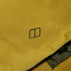 Detailansicht der wasserdichten Bramblfell InterActive Gore-Tex Jacke von Berghaus in Gelb. Produktbild-Vorschau