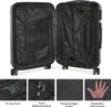 Set di valigie da viaggio INONEFT, 3 dimensioni, con Anteprima dell’immagine prodotto 6