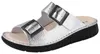 FINN COMFORT FINNCO Cayman Soft Damen Pantolette silber Produktbild-Vorschau 1