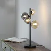 Paul Neuhaus LED Tischlampe POPSICLE 4-flammig Rauchglas G9 Produktbild-Vorschau 3