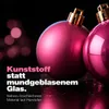 Weihnachtskugeln Set ONBEST Pink 128-teilig – bruchsichere Produktbild-Vorschau 6