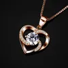 Kette Herz Damen Halskette 925 Sterling Silber Anhänger Produktbild-Vorschau 3