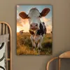 MuchoWow® - Leinwandbilder - Kuh - Wiese - Tierportrait - Produktbild-Vorschau 5