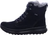 A single blue winter boot is shown against a white background. Produktbild-Vorschau