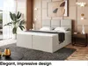 MEBLINI Boxspringbett mit Bettkasten - Gepolstert Produktbild-Vorschau 3