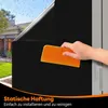 Fensterfolie Schwarz Verdunkelungsfolie Blickdicht Fenster Produktbild-Vorschau 4