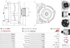 Lichtmaschine Leon Octavia Fabia Bora Anteprima dell’immagine prodotto 5