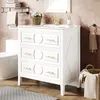 Mobile da bagno retrò con lavabo in Vetroceramica e 3 Anteprima dell’immagine prodotto 1