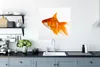 MuchoWow® Poster Goldfisch - Fisch - Weiß 75x75 cm - Wand Produktbild-Vorschau 3
