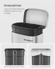 SONGMICS Poubelle à pédale 30L en inox avec couvercle et Voir les images du produit 9