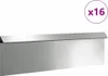 vidaXL Schneckenzaun 16 stk. 100 x 3,5 x 25 cm Verzinkter Produktbild-Vorschau 3