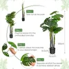 120 cm umělý strom umělá rostlina, umělá Monstera Náhled obrázku produktu 8