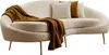 Hanah Home, Eses - Cream Bouclett, Canapés classiques, Voir les images du produit 7