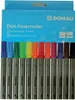Donau Elektronik 12 DONAU Filzstifte farbsortiert Náhľad obrázku produktu 5
