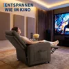 Elektrischer Relaxsessel mit Massage, Fernsehsessel Produktbild-Vorschau 4