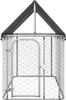 vidaXL Outdoor-Hundezwinger mit Dach 200x100x150 cm Produktbild-Vorschau 10
