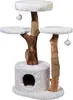 dobar Design-Kratzbaum "Frosty" mit Naturstämmen und Produktbild-Vorschau 1