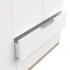 CALICOSY - Armoire 4 portes et 2 tiroirs Ghost - L157,3 cm Voir les images du produit 4
