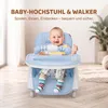 Twinky® Chaise haute bébé - Bleu - Chaise haute 2 en 1 - Voir les images du produit 5