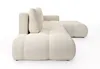 AX LIVING Ecksofa mit Schlaffunktion Beige – Hosio 288cm Produktbild-Vorschau 8