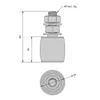 Führungsrolle konvex 40 mm für SLID'UP 1600 Produktbild-Vorschau 2