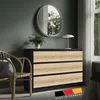 Cassettiera larga 80 | 100 | 120 | 140 cm con cassetti Anteprima dell’immagine prodotto 1